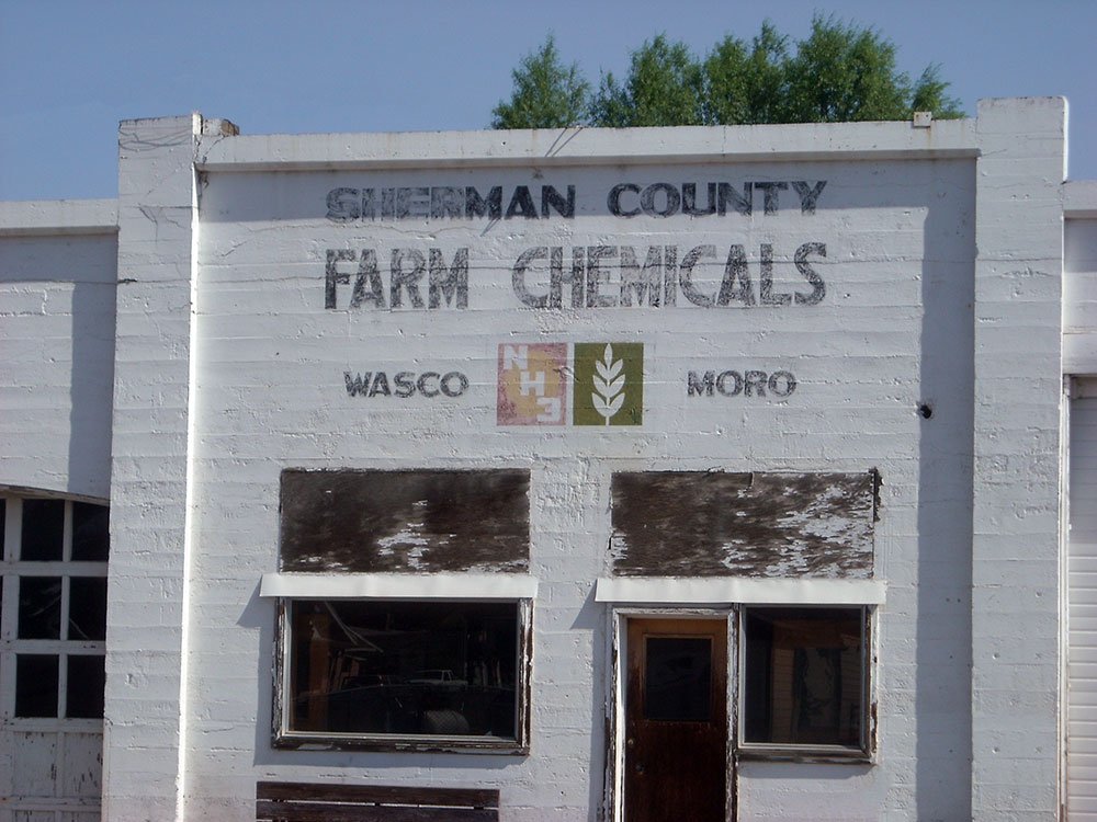 Sherman County Farm Chemicals in Wasco, Oregon. Photo by Dave Bergmann.