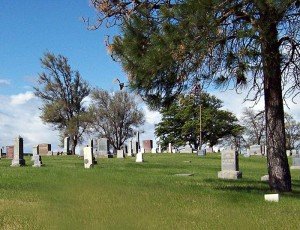Sun Rise Cemetery in Wasco, Oregon.