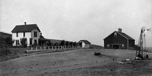 Sherman county farm near Wasco, Oregon.