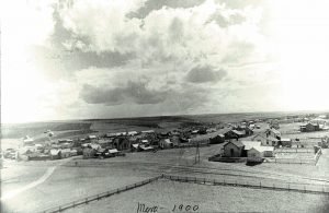 View of Moro, Oregon in 1900.