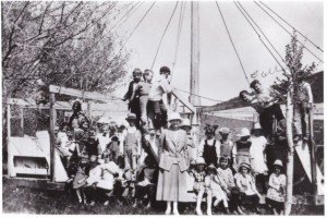 Merry-go-round at DeMoss Springs, Oregon.