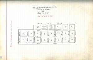 Plat Map of Grant, Oregon