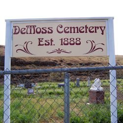 The DeMoss Family Cemetery, DeMoss Springs, Oregon.